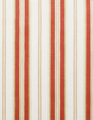 Обои для стен с белыми, красными и бежевыми полосками Aura Stripes & Damasks SD36107