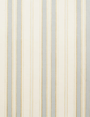 Обои для стен с молочными, желтыми и серо-голубыми полосами Aura Stripes & Damasks SD36109