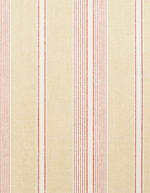 Обои для стен с желтыми, красными и белыми полосами Aura Stripes & Damasks SD36116