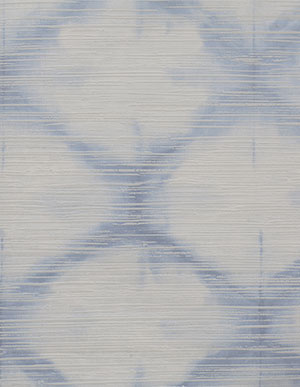 Серо-голубые флизелиновые обои с рельефной поверхностью поверх клетчатого рисунка Aura Sunny Style FD24161
