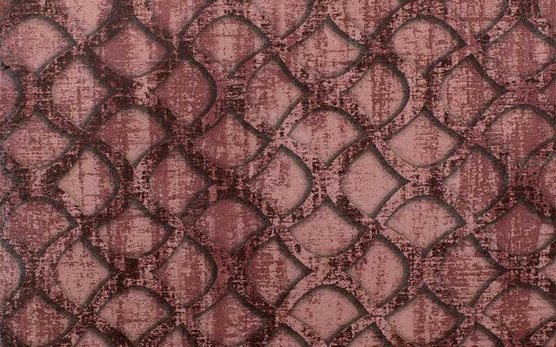 Виниловые обои Du&Ka By Hakan Akkaya II 20192-4 вишнево-винные с орнаментом-решеткой