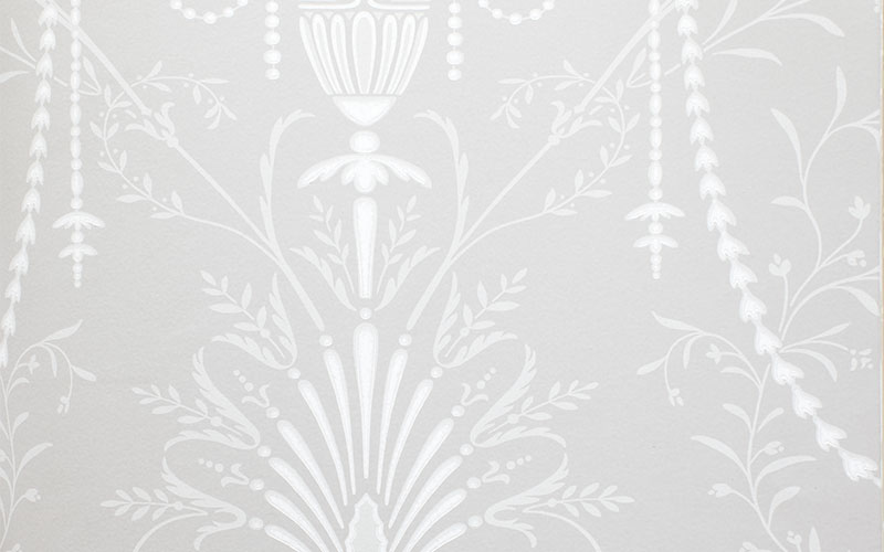 Бумажные обои Little Greene London Wallpapers 2 0273MAPARIS в серо-белых тонах