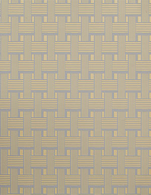 Серо-желтые флизелиновые обои с плетением Milassa Loft 34020