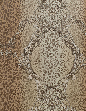 Флизелиновые обои с узором на фоне шкуры леопарда Milassa Trend 4004/1