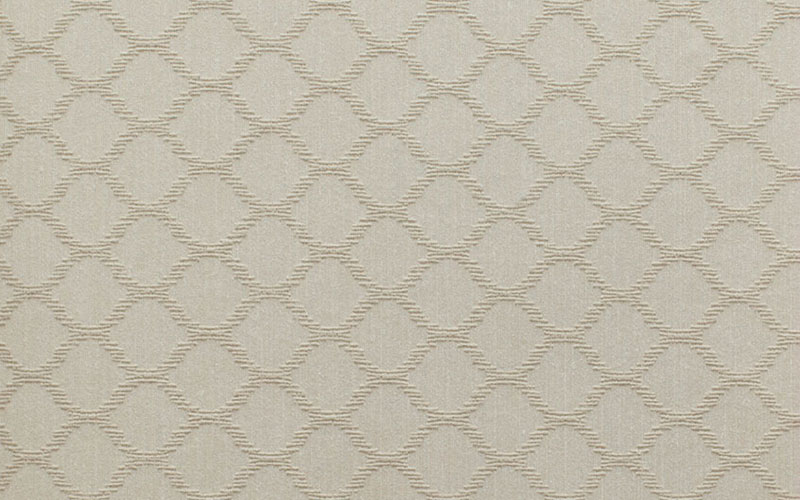 Бежевые текстильные обои Rasch Textil Liaison 078144 с орнаментом-сеткой