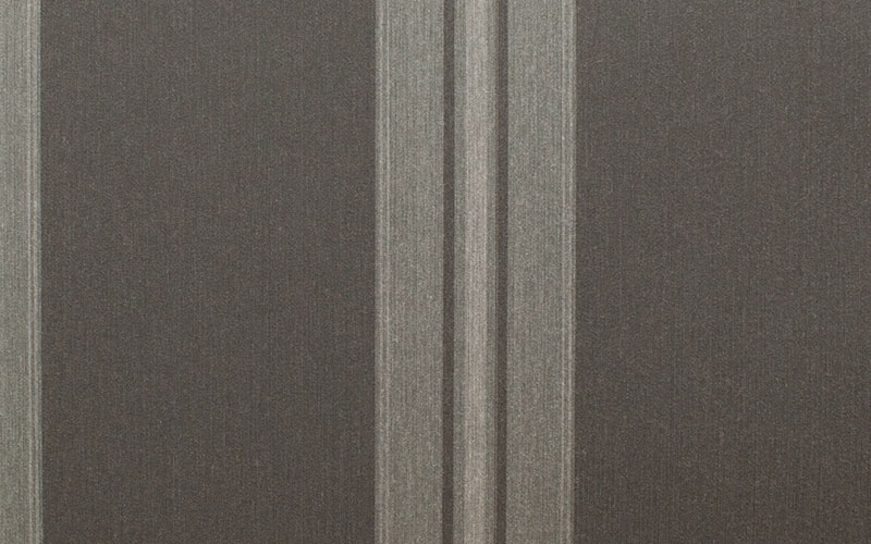 Серо-коричневые текстильные обои Rasch Textil Liaison 078274 с полосами разной ширины