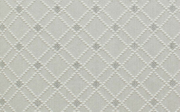 Светло-серые текстильные обои Rasch Textil Nubia 085401 с диагональной клеткой