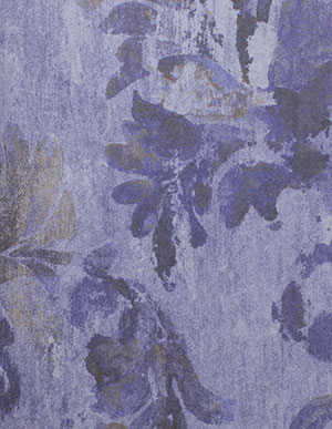 Синие текстильные обои Rasch Textil Tintura 227009 под краску