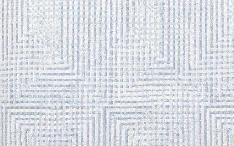 Бумажные обои York Tailored HO3321 бледным бело-синим геометрическим узором