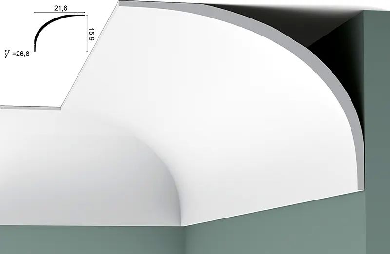Полиуретановый потолочный плинтус Orac Decor C990 Infinity