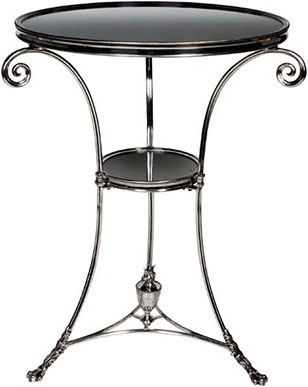 Кофейный столик Eichholtz Table Rubinstein под состаренное серебро